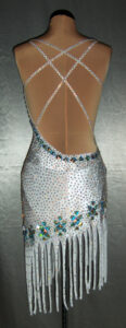 Crystal Heaven latin ballroom dress