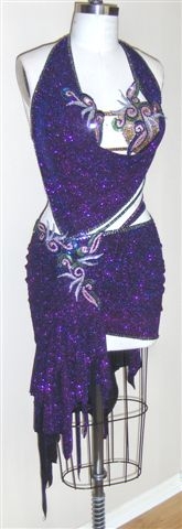 Enigma latin dance competition dress for sale
