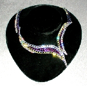 Violet Blaze ballroom dance necklace